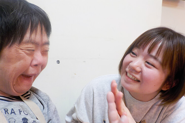 障害者支援施設 久喜けいわ 生活支援課の様子